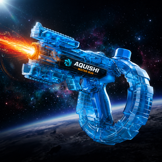 Aquishi™ Elektrische Wasserpistole mit LED-Licht
