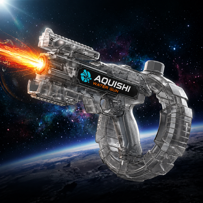 Aquishi™ Elektrische Wasserpistole mit LED-Licht